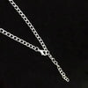 1 x Tibetan Silver Large Abstract Hindu OM Aum Symbol Yoga Buddhist Pendant Necklaces On Long Chain Lagenlook 34" - Image 3