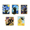 5Pcs Van Gogh Art Black Cat Brooch Cartoon Metal Enamel Pins Set Badge on Backpack Clothing Accessories Jewelry Gift for Friend - Image 7