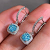 Full Paved Crystal CZ Hoop Earrings for Women Dazzling Accessories Wedding Party Delicate Birthday Gift Statement Jewelry - Image 5