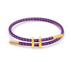 Multicolor Cord Bracelet with Adjustable Wire and Charm Detail - Image 22