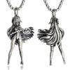 Retro Hip Hop Magic Cat Pendant Necklace Women's Clavicle Chain Accessories Gift - Image 33