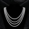 4MM 5MM Bracelet Necklace for Women Men Iced Out Tennis Chain Hip Hop Chain Jewelry for Men Necklace Accessories - Image 1