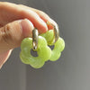 Colorful Flower Resin Acrylic Charms Earring Gold Color Circle Ear Buckle Hoop Earrings for Women Cute Gift Jewelry - Image 17