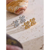 Bling Cubic Zirconia Flower Small Stud Earrings Stainless Steel Cast Quality Versatile Daily Delicate Jewelry - Image 3