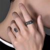 1Pcs Rings Cross Figure Hombres Jewelry Vintage Y2k Anel Punk Gothic Couple Ring Adjustable Nuevo En Anill - Image 5