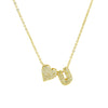 Gold Color Tiny Heart Dainty Zircon Initial Necklace Customizable Letter Name Choker Pendant for Women Birthday Party Jewelry Gi - Image 21