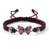 Sweet Shining Butterfly Bracelet For Women Bohemian Braided Bracelet Bangle Couple Classic Butterfly Hand Jewelry Gift - Image 9