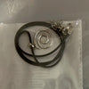 Vintage Spiral Vortex Pendant Necklace Hand-woven Leather Rope Necklace for Women Boho Goth Necklace Y2K Jewelry - Image 5