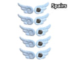 5/1Pairs Small Angel Wings Brooch Japanese Plush Angel Wings Brooch Badge Sweet Pin Doll Cosplay Y2K Fluffy Angel Wing Bag Decor - Image 15