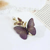 Women's Rhinestone Pearl Butterfly Brooches Fabric Embroidered Butterfly Insect Brooch Pin Party Office Jewelry - Image 11