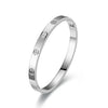 Simple Cross Stainless Steel Bangle Can Open Bracelet For Women Men Gold Color Daily Cuff Jewelry 1PC - Image 9