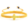 Stone Crucifix Braided Bracelet Adjustable Rope Handmade Bracelets Bangles Charm Cross Men Women Jewelry Gifts - Image 10