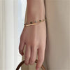 Accessories for Women Crystal Charm Bracelets for Women Gold Color Beaded Chain Double Layered Adjustable Bracelet Jewelry Gift - Image 3