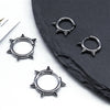 Punk Spike Rivet Hoop Earrings For Women Men Ear Studs Stainless Steel Gothic Hip Hop European and American Earring Jewelry Gift - Image 29