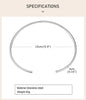Choker Neck Cuff for Women, Open Collar Choker Torques Necklace Adjustable,Simple Stainless Steel Jewelry - Image 18