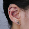 Titanium 16G Scorpion Labret Stud Flatback Zodiac Earring Tragus Cartilage Helix Piercing Body Jewelry - Image 6