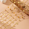 316L Stainless Steel Zircon Love Star Flower Tree of Life Eye Necklace Girl Neck Chain Jewelry Gift - Image 5