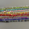 Colorful Glass Bead Choker Necklace with Irregular Shapes - Image 3