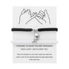 Handmade Heart Magnet Bracelet for Women Men Adjustable Braided Couple Bracelet Lovers Bestie Friendship Jewelry Sets - Image 7