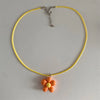 Sweet Colorful Flower Pendant Necklace for Women Girl Floral Design Rope Chain Chokers Jewelry Gift - Image 12