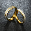 Forever Love Stainless Steel Couple Ring with Heart Detail - Image 10