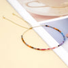 Summer Turquoise Blue Miyuki Bohemia Ethinic Beach Freeshness Tube Beads Bracelet - Image 3