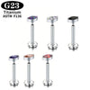 1Pcs Titanium Piercing CZ Gem Internally Threaded Labret Monroe Lip Ring Tragus Nail Helix Earring Stud 16G Body Jewelry - Image 3