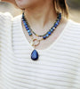 Amethyst Labradorite Zircon Pendant Necklaces Crystal Lariat Necklace Jewelry - Image 2