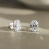 Silver Zircon Earrings for Women Shiny Cubic Zirconia Earrings Party Jewelry - Image 12