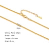 Stainless Steel Chain Necklace in Paperclip Box or Twisted Link Styles - Image 12