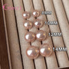 Elegant Pink Glossy Pearl Stud Earrings For Women Silver Earrings Wedding Party Geometric Jewelry Gift - Image 19