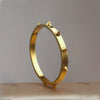 Love Punk Bracelet Retro Double Arrow Tapered Stainless Steel Color Gold Rivets Nail Cuff Bangle Jewelry - Image 3