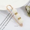 Imitation Pearl and Rhinestone Safety Pin Brooch with Multiple Designs - Image 15