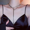 100 cm Snake Chain Necklace with Long Tassel Detail in Gold-Tone or Silver-Tone - Image 4