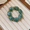 Wide Acrylic Cuff Bracelet with Irregular Geometric Design - Image 34