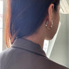 Silver Needle Piercing Big Circle Hoop Earring For Women Girls Lovely Party Wedding Gifts Jewelry - Image 6