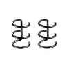 2/12pcs Stainless Steel Ear Cuff Leaf Clip Earrings for Women Climbers No Piercing Fake Cartilage Earring Accessories - Image 9