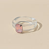 Irregular Geometric Transparent Colorful Crystal Rhinestone Zircon Round Ring For Women Shiny Jewelry Accessories - Image 7