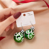 Merry Christmas Resin Sequin Bulb Christmas Earrings For Women Snowflake Star Ball Dangle Earring Year Festival Jewelry Gift - Image 18