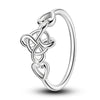 Celtic Knot Rings Silver Ring For Women Girls Jewelry Birthday Anniversary Gifts - Image 2