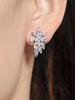 Elegant Marquise Crystal Zirconia Flower Stud Earrings Transparent CZ Bridal Wedding Party Earring - Image 7