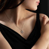 Snowflake Pendant Necklace Lady Silver Color Bright Zirconia Accessories for Winter Party Female Delicate Jewelry - Image 5