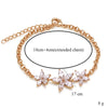 XP Jewelry (20 cm x 10 mm) Zircon Double Heart Knot Bracelet For Women Jewelry Gold Plated Eco Friendly - Image 13