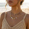 3pcs/set Bohemian Pearl Starfish Pendant Necklace for Women Irregular Blue Stone Beads Link Chain Beach Party Jewelry - Image 18