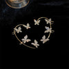 Star Butterfly Clip Earrings Female Crystal Tassel Ear Clip Earring Sparkling Zircon Ear Cuff Jewelry accessories - Image 20