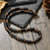 Bohemian Wood Beads Chain Necklace Retro Men Simple Jewelry Summer Beach Party Necklace Accessories Gifts - Image 4
