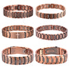 Retro Style Cross-shaped Full Magnetic Copper Bracelet, Dark Ghost Magnetic Stone Bracelet, Halloween/Christmas Jewe - Image 3