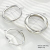 Stainless Steel Glossy Teardrop Cuff Bangle Set For Women Exaggerated Geometric Chunky Metal Bracelets Punk Rock Jewelry - Image 6