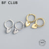 Silver Heart Tassel Earrings Charm Women Gold Plated Smiple Jewelry Prevent Allergy Party Accessories Gifts - Image 1