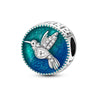 Silver Blue Charms Whale Shark Sea Turtle Dolphin Seahorse Pendant Bead Fit Bangle Bracelet Charms Jewelry - Image 23